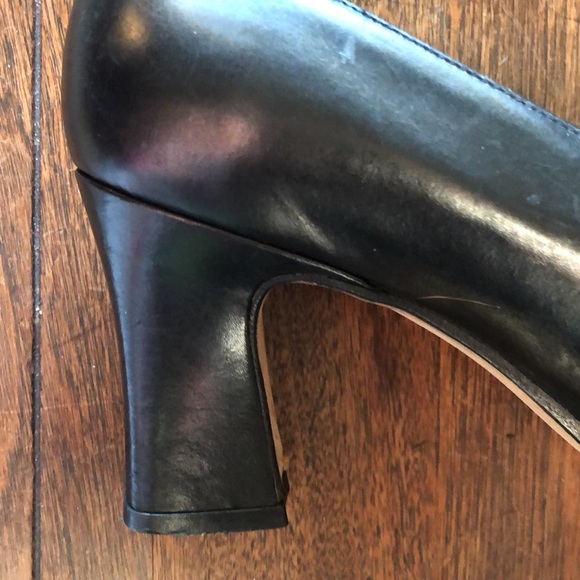 Nickles 2 1/2 in Black Leather Slip on - Picture 7 of 8